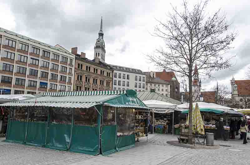 82 - Alemania - Munich - mercado - viktualienmarkt